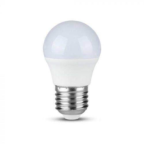 V-TAC LED izzó  E27 G45 4.5W 180° 3000K kisgömb (Samsung Chip) - 21174