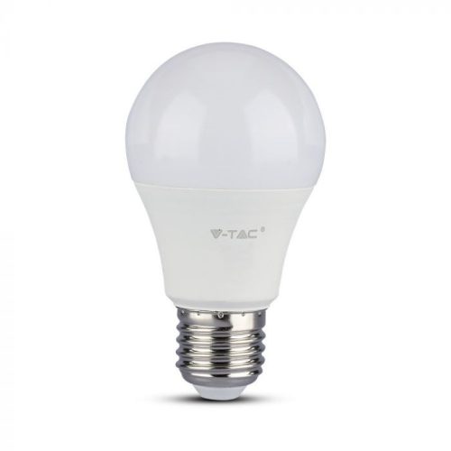 V-TAC LED izzó  E27 A58 9W 200° 3000K gömb (Samsung Chip) - 21228