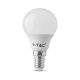 V-TAC LED izzó  csomag (6 db) E14 P45 4.5W 180° 4000K kisgömb - 212734