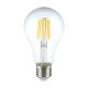 V-TAC Átlátszó LED izzó filament COG  E27 A60 10W 4000K gömb - 214411