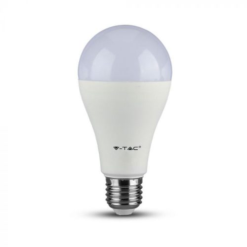 V-TAC LED izzó  E27 A65 15W 200° 4000K gömb - 214454