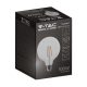 V-TAC Átlátszó LED izzó filament COG  E27 G125 12.5W 4000K nagygömb - 217454