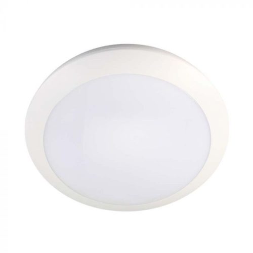 V-TAC LED mennyezeti lámpatest, mikrohullámú mozgásérzékelővel, fehér 20W 3in1 IP66 - 23160