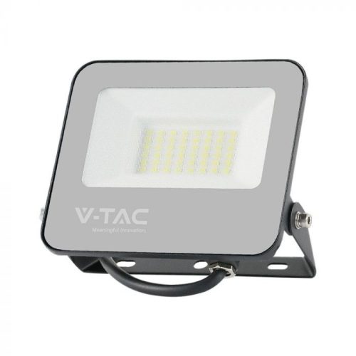 V-TAC LED reflektor 50W RGB + 6500K infra távirányítóval 115° fekete házas - 23463